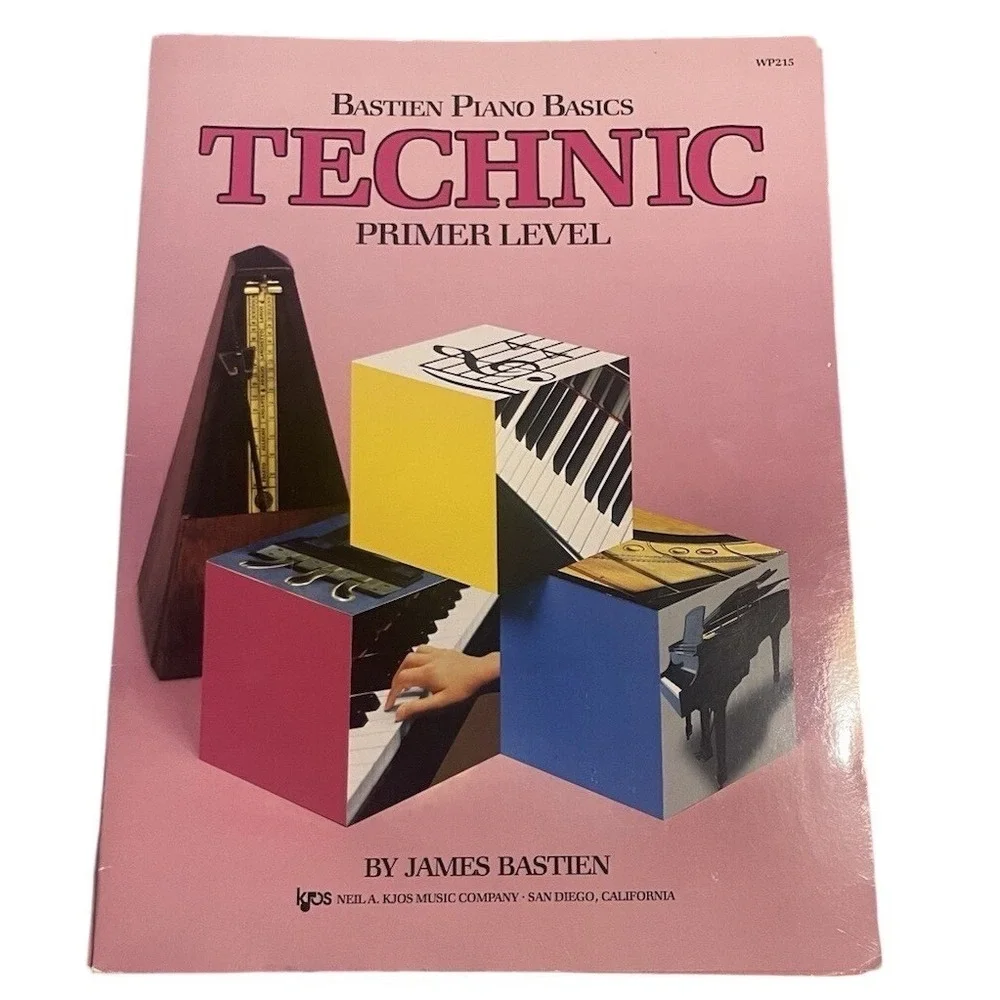 Bastien Piano Basics Primer Level Set Piano Theory Performance Technic 4 Books